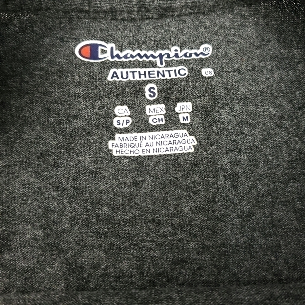 New Champion Grey Georgia Bulldog College Tee S - Picture 7 of 10